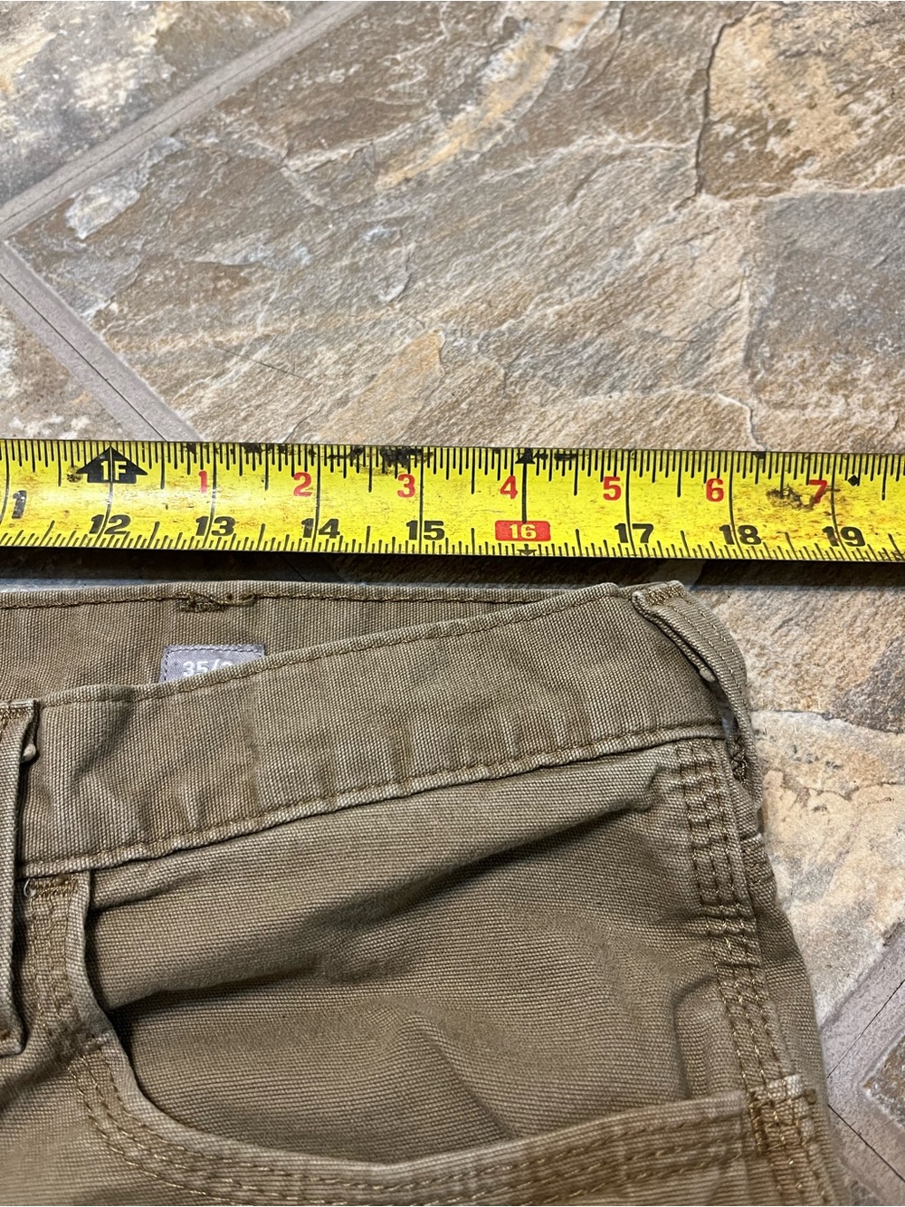 Ariat Rebar M4 Relaxed Straight Work Pants Mens 35x32 Brown Stretch Utility - Picture 7 of 10